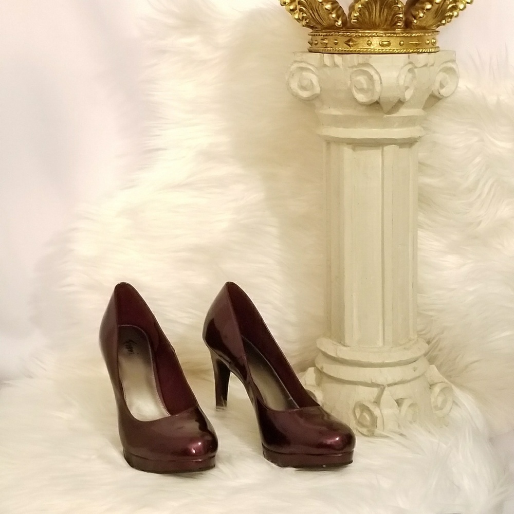 Burgundy Fioni Heels